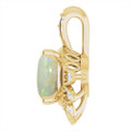 Round White Opal 120_Yellow Gold_Round