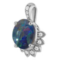 Oval Opal Triplet 134_Sterling Silver_Oval