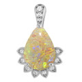 Teardrop Pipe Opal 39_White Gold_Teardrop