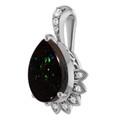Teardrop Boulder Opal 40_Sterling Silver_Teardrop