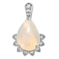 Teardrop White Opal 43_White Gold_Teardrop