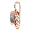 Oval Black Opal 12_Rose Gold_Oval