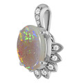 Oval White Opal 14_White Gold_Oval