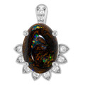 Oval Boulder Opal 31_Sterling Silver_Oval
