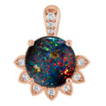 Round Boulder Opal 47_Rose Gold_Round