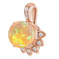 Round Black Opal 56_Rose Gold_Round