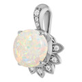 Round White Opal 57_White Gold_Round