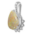 Teardrop Pipe Opal 39_White Gold_Teardrop