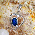 NATURAL LOVE STERLING SILVER AUSTRALIAN OPAL NECKLACE NATURAL LOVE STERLING SILVER AUSTRALIAN OPAL NECKLACE