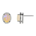 Oval Black Opal 80_Sterling Silver_Oval