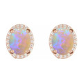 Oval Black Opal 88_Rose Gold_Oval