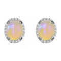 Oval Black Opal 80_Sterling Silver_Oval