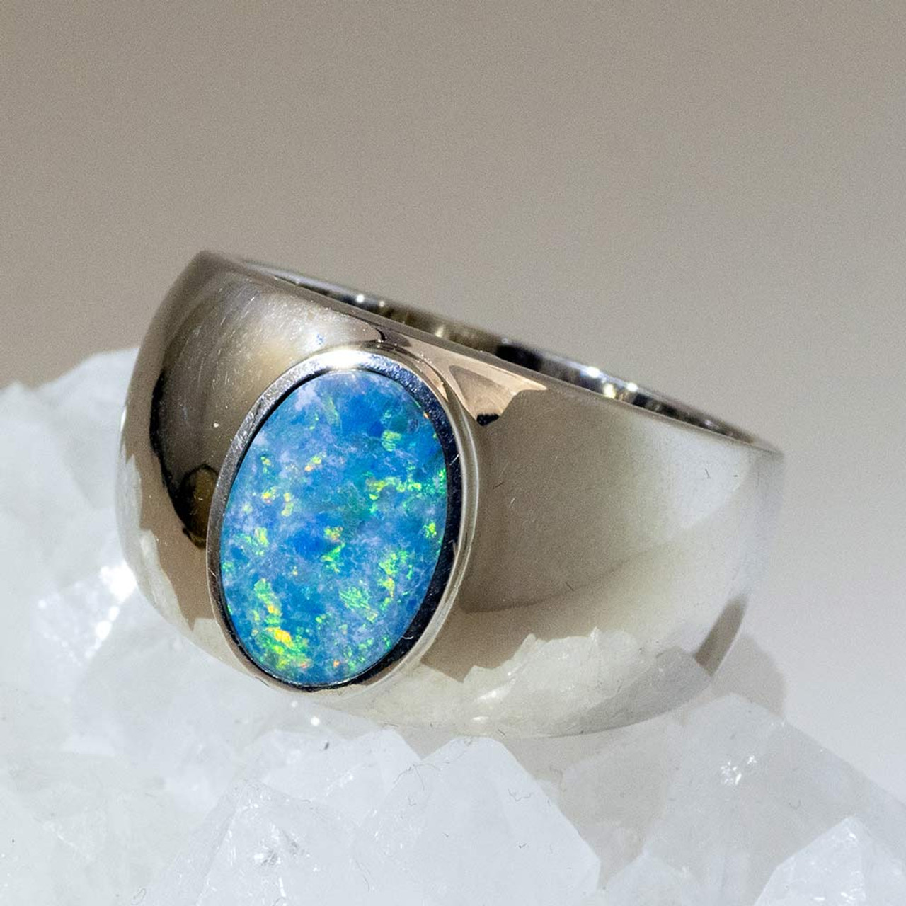 Lily Australian Opal Ring - Austral Stones