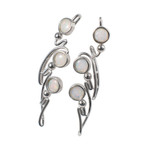 SUNNY GIRL STERLING SILVER AUSTRALIAN SOLID OPAL JEWELRY SET