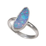 TWINKLE TOUCH STERLING SILVER OPAL RING