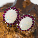 Opal Earrings