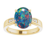 Oval Opal Triplet 65_Yellow Gold_Oval
