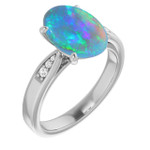 Oval Black Opal 75_White Gold_Oval