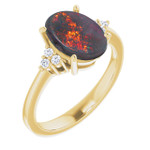 Oval Black Opal 10_Yellow Gold_Oval