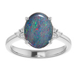 Oval Boulder Opal 33_White Gold_Oval