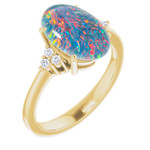 Oval Opal Triplet 61_Yellow Gold_Oval