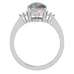 Oval Opal Triplet 65_Sterling Silver_Oval