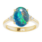 Oval Opal Triplet 66_Yellow Gold_Oval