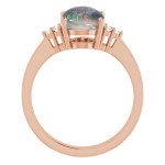 Oval Opal Triplet 73_Rose Gold_Oval