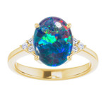 Oval Opal Triplet 74_Yellow Gold_Oval