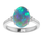 Oval Black Opal 75_White Gold_Oval