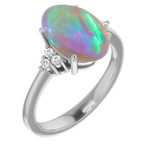 Oval Black Opal 76_White Gold_Oval