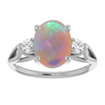 Oval Black Opal 76_White Gold_Oval