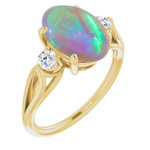 Oval Black Opal 76_Yellow Gold_Oval