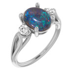 Oval Black Opal 2_Sterling Silver_Oval