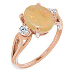 Oval Black Opal 4_Rose Gold_Oval