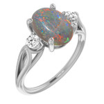 Oval Black Opal 9_Yellow Gold_Oval