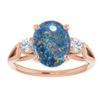 Oval Opal Triplet 59_Rose Gold_Oval