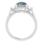 Oval Opal Triplet 60_White Gold_Oval