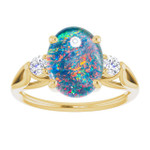 Oval Opal Triplet 61_Yellow Gold_Oval