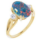 Oval Opal Triplet 65_Yellow Gold_Oval