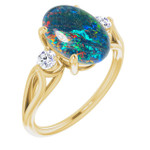 Oval Opal Triplet 70_Yellow Gold_Oval