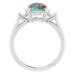 Oval Opal Triplet 72_Sterling Silver_Oval