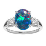 Oval Opal Triplet 74_Sterling Silver_Oval