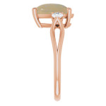 Teardrop White Opal 43_Rose Gold_Teardrop