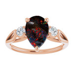 Teardrop Boulder Opal 45_Rose Gold_Teardrop