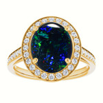Oval Black Opal 7_Yellow Gold_Oval