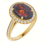 Oval Black Opal 10_Yellow Gold_Oval