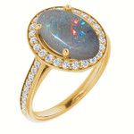 Oval Black Opal 12_Yellow Gold_Oval
