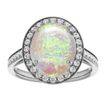 Oval Black Opal 13_White Gold_Oval