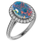 Oval Opal Triplet 65_Sterling Silver_Oval